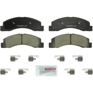 Bosch QuietCast™ Premium Ceramic Front Disc Brake Pads for 2004 Ford Excursion - BC824