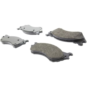 Centric Posi Quiet™ Extended Wear Semi-Metallic Front Disc Brake Pads for 1999 Ford F-250 - 106.07020