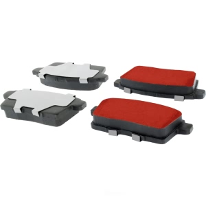 Centric Posi Quiet Pro™ Ceramic Rear Disc Brake Pads for 2008 Lincoln MKX - 500.12590