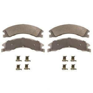 Wagner Thermoquiet Semi Metallic Rear Disc Brake Pads for 2009 Ford E-350 Super Duty - MX1329