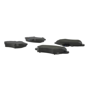 Centric Posi Quiet™ Extended Wear Semi-Metallic Front Disc Brake Pads for 1996 Mercury Cougar - 106.06000