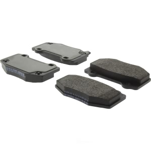 Centric Posi Quiet™ Semi-Metallic Rear Disc Brake Pads for 2015 Ford Mustang - 104.18540