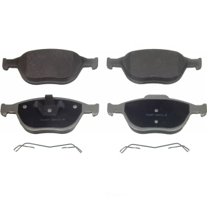 Wagner ThermoQuiet™ Semi-Metallic Front Disc Brake Pads for 2012 Ford Transit Connect - MX970