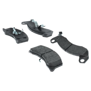 Centric Posi Quiet™ Extended Wear Semi-Metallic Front Disc Brake Pads for 1985 Ford Mustang - 106.02000