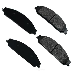 Akebono Pro-ACT™ Ultra-Premium Ceramic Front Disc Brake Pads for Ford Five Hundred - ACT1070