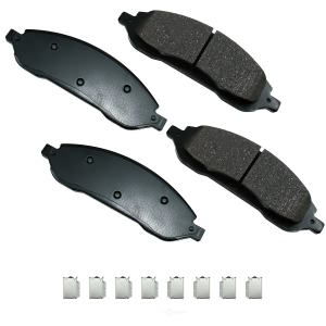 Akebono Pro-ACT™ Ultra-Premium Ceramic Front Disc Brake Pads for 2005 Ford Freestar - ACT1022