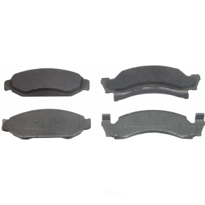 Wagner Thermoquiet Semi Metallic Front Disc Brake Pads for 1992 Ford Bronco - MX360
