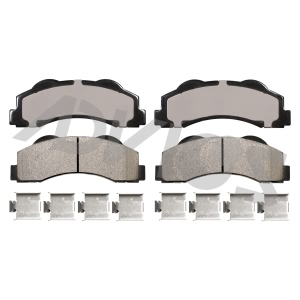 Advics Ultra-Premium™ Ceramic Brake Pads for 2012 Ford Expedition - AD1414
