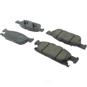 Centric Posi Quiet™ Ceramic Front Disc Brake Pads for 2018 Lincoln Continental - 105.18181