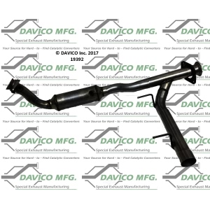 Davico Exhaust Manifold with Integrated Catalytic Converter for Ford Expedition - 19392