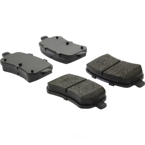 Centric Posi Quiet™ Extended Wear Semi-Metallic Rear Disc Brake Pads for 2006 Ford Freestar - 106.10210
