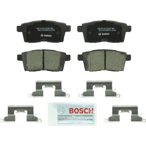 Bosch QuietCast™ Premium Ceramic Rear Disc Brake Pads for 2010 Ford Edge - BC1259