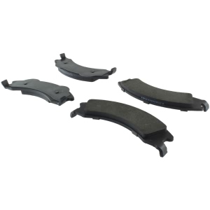 Centric Posi Quiet™ Semi-Metallic Rear Disc Brake Pads for Ford E-150 Econoline - 104.13290