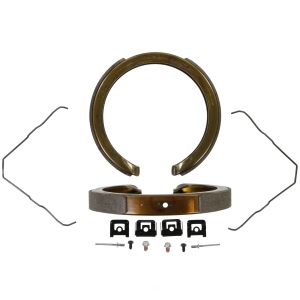 Wagner Quickstop Bonded Organic Rear Parking Brake Shoes for Lincoln MKX - Z784