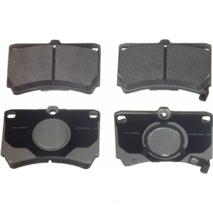 Wagner ThermoQuiet™ Semi-Metallic Front Disc Brake Pads for 1988 Mercury Tracer - MX319