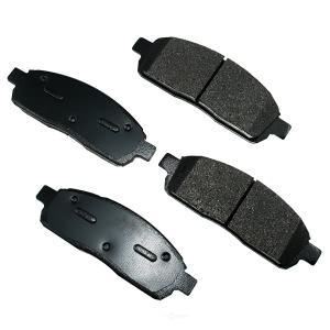 Akebono Pro-ACT™ Ultra-Premium Ceramic Front Disc Brake Pads for 2006 Ford F-150 - ACT1011