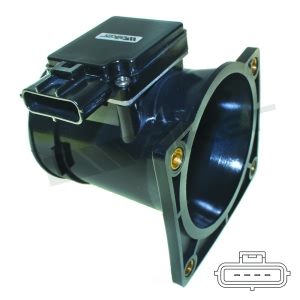 Walker Products Mass Air Flow Sensor for Ford E-150 Econoline - 245-1043