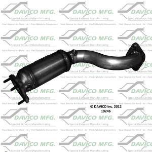 Davico Direct Fit Catalytic Converter and Pipe Assembly for Ford Focus - 19246