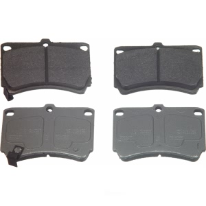 Wagner ThermoQuiet Semi-Metallic Disc Brake Pad Set for Mercury Tracer - MX466A
