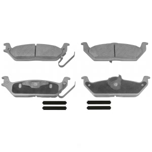 Wagner ThermoQuiet Semi-Metallic Disc Brake Pad Set for 2007 Lincoln Mark LT - MX1012A