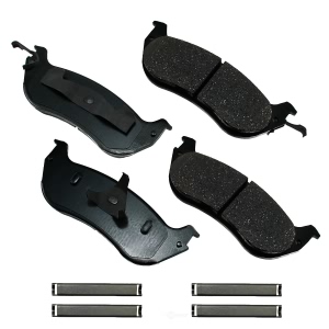 Akebono Pro-ACT™ Ultra-Premium Ceramic Rear Disc Brake Pads for 2001 Lincoln Town Car - ACT674