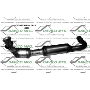 Davico Direct Fit Catalytic Converter and Pipe Assembly for Lincoln Blackwood - 19386