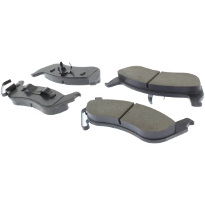 Centric Posi Quiet™ Ceramic Rear Disc Brake Pads for 2008 Ford Crown Victoria - 105.09320
