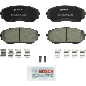 Bosch QuietCast™ Premium Ceramic Front Disc Brake Pads for 2010 Lincoln MKX - BC1258