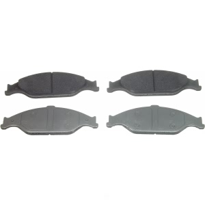 Wagner ThermoQuiet Semi-Metallic Disc Brake Pad Set for 2000 Ford Mustang - MX804