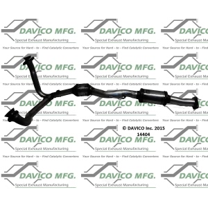 Davico Direct Fit Catalytic Converter and Pipe Assembly for Ford Aerostar - 14404