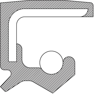 National Seal Wheel Seal for Mercury Capri - 3394