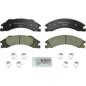 Bosch QuietCast™ Premium Ceramic Rear Disc Brake Pads for 2008 Ford E-350 Super Duty - BC1329