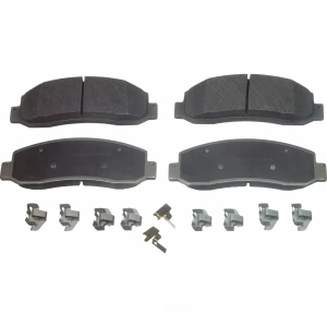 Wagner Thermoquiet Semi Metallic Front Disc Brake Pads for 2007 Ford F-250 Super Duty - MX1069