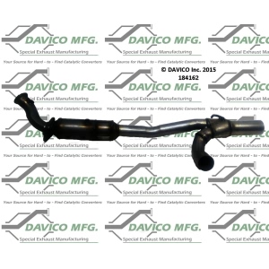Davico Direct Fit Catalytic Converter and Pipe Assembly for Ford E-350 Super Duty - 184162