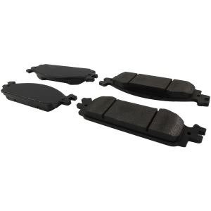 Centric Posi Quiet™ Extended Wear Semi-Metallic Front Disc Brake Pads for 2010 Ford Flex - 106.13760
