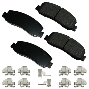 Akebono Pro-ACT™ Ultra-Premium Ceramic Front Disc Brake Pads for 2011 Ford F-250 Super Duty - ACT1333B