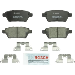 Bosch QuietCast™ Premium Ceramic Rear Disc Brake Pads for 2008 Mercury Milan - BC1161