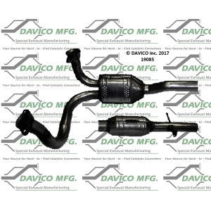 Davico Direct Fit Catalytic Converter and Pipe Assembly for Ford Bronco - 19085