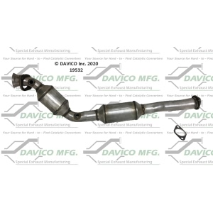 Davico Direct Fit Catalytic Converter and Pipe Assembly for Lincoln Town Car - 19532