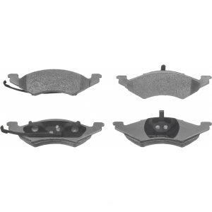 Wagner ThermoQuiet Semi-Metallic Disc Brake Pad Set for 1987 Ford Tempo - MX257