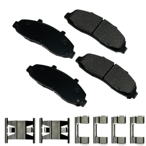 Akebono Pro-ACT™ Ultra-Premium Ceramic Front Disc Brake Pads for 1997 Ford F-150 - ACT679