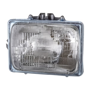 TYC Replacement 7X6 Rectangular Driver Side Chrome Sealed Beam Headlight for Ford E-150 - 22-1040