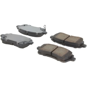 Centric Posi Quiet™ Ceramic Front Disc Brake Pads for 2015 Ford Fiesta - 105.14540