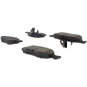 Centric Posi Quiet™ Extended Wear Semi-Metallic Front Disc Brake Pads for 1995 Ford Contour - 106.06480