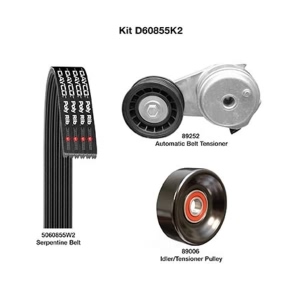 Dayco Demanding Drive Kit for Ford - D60855K2