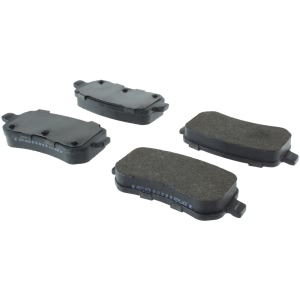 Centric Posi Quiet™ Semi-Metallic Rear Disc Brake Pads for Ford Freestar - 104.10210