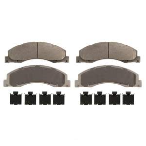 Wagner Thermoquiet Semi Metallic Front Disc Brake Pads for 2014 Ford E-350 Super Duty - MX1328