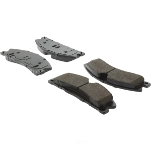 Centric Posi Quiet™ Ceramic Front Disc Brake Pads for 2015 Ford Flex - 105.16110