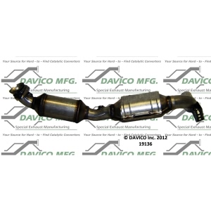 Davico Direct Fit Catalytic Converter and Pipe Assembly for Ford Expedition - 19136