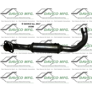 Davico Direct Fit Catalytic Converter for Ford Expedition - 19280
